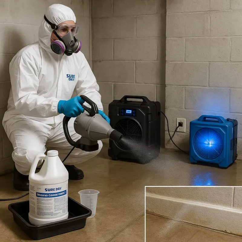 Sanitization and Odor Removal process in Surrey, ND