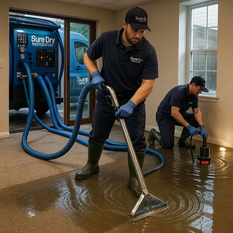 Water Extraction and Removal process in Surrey, ND